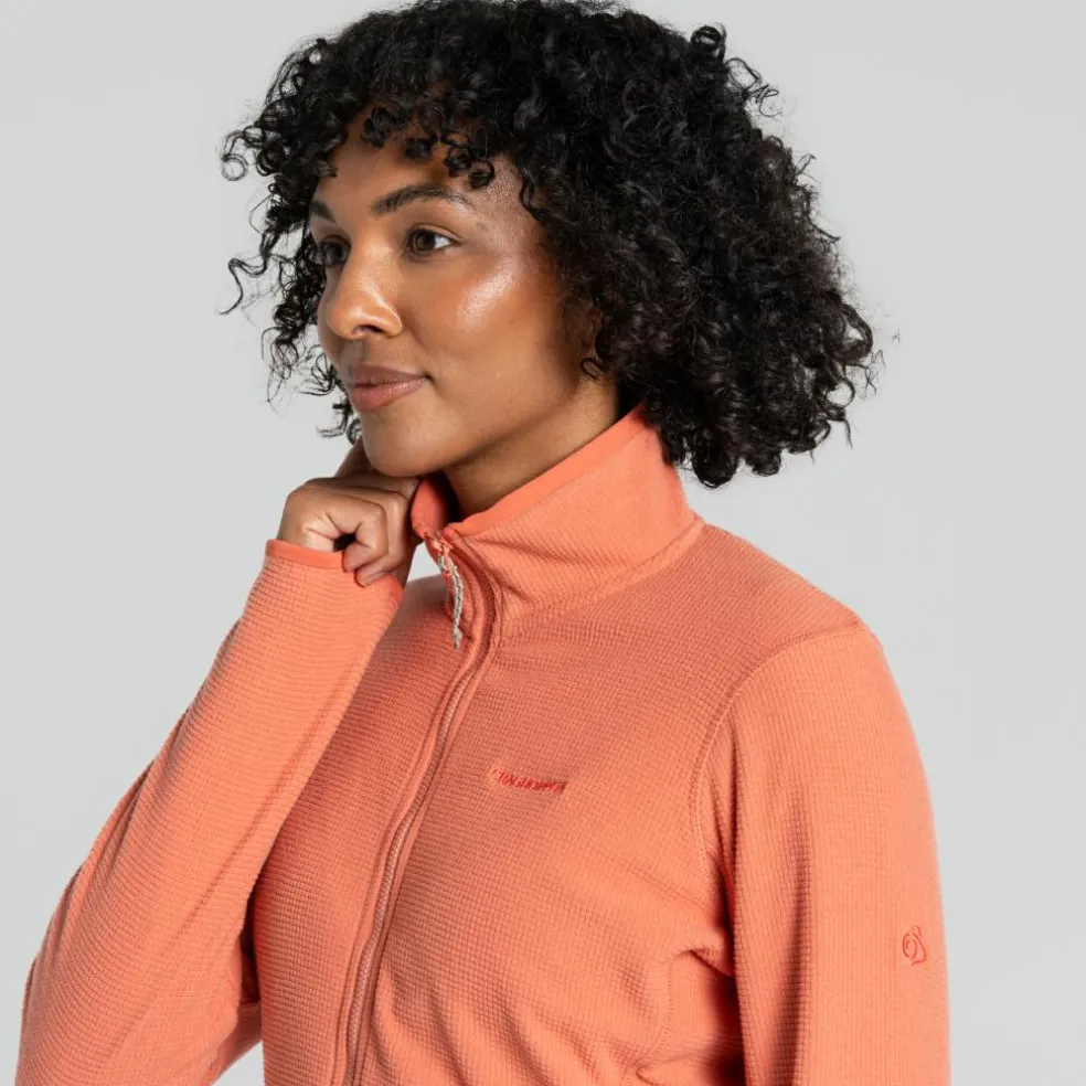 Craghoppers NosiLife Anya fleece vest dames red sandstone