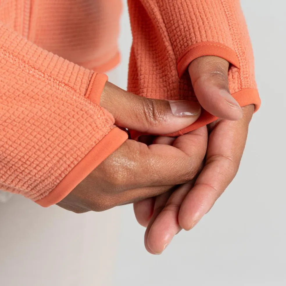 Craghoppers NosiLife Anya fleece vest dames red sandstone