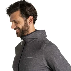 Craghoppers NosiLife Deft fleece vest heren blackpepper marl