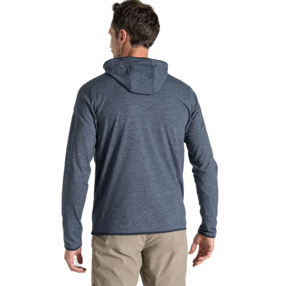 Craghoppers NosiLife Deft fleece vest heren blue navy marl