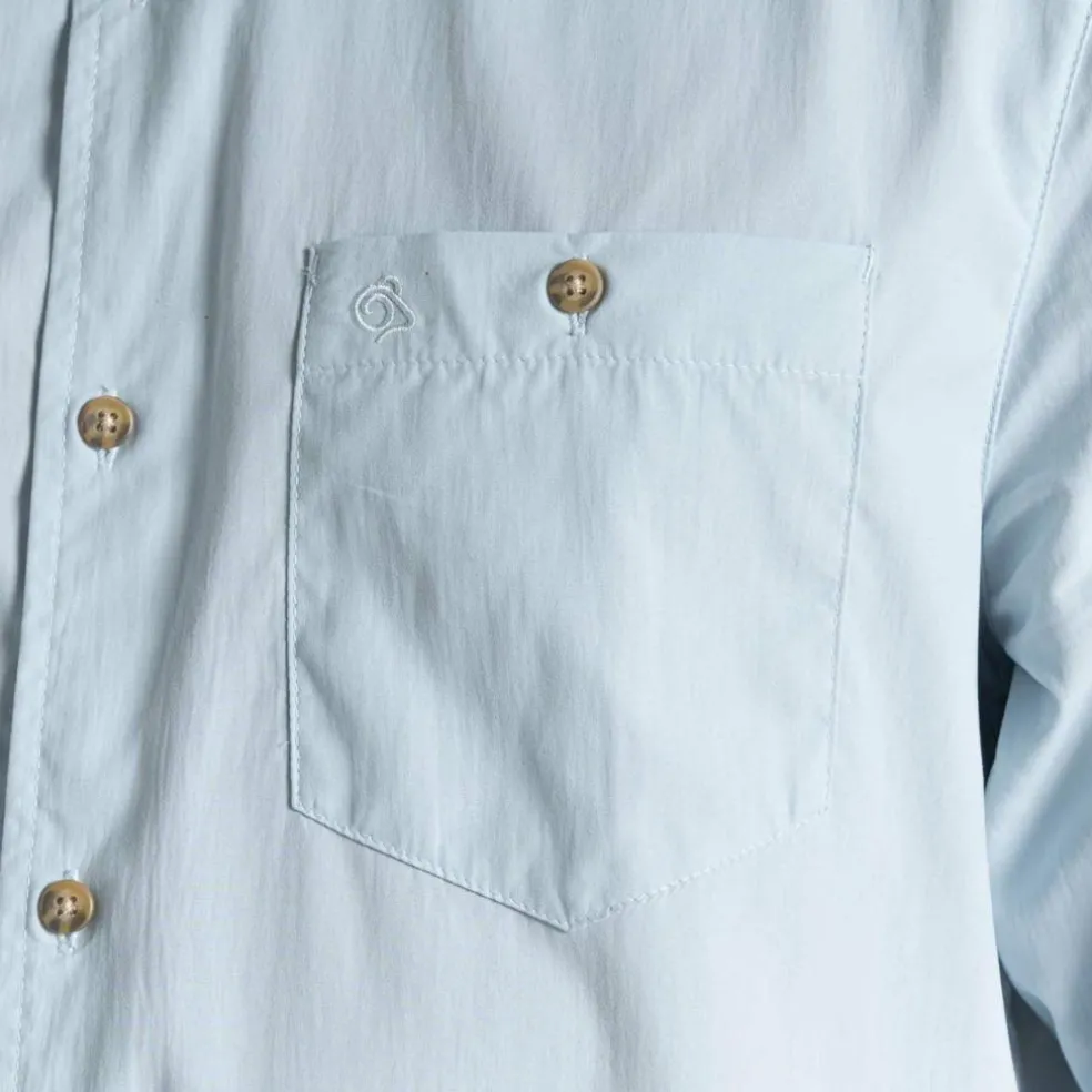 Craghoppers NosiLife Nuoro II overhemd heren niagra blue