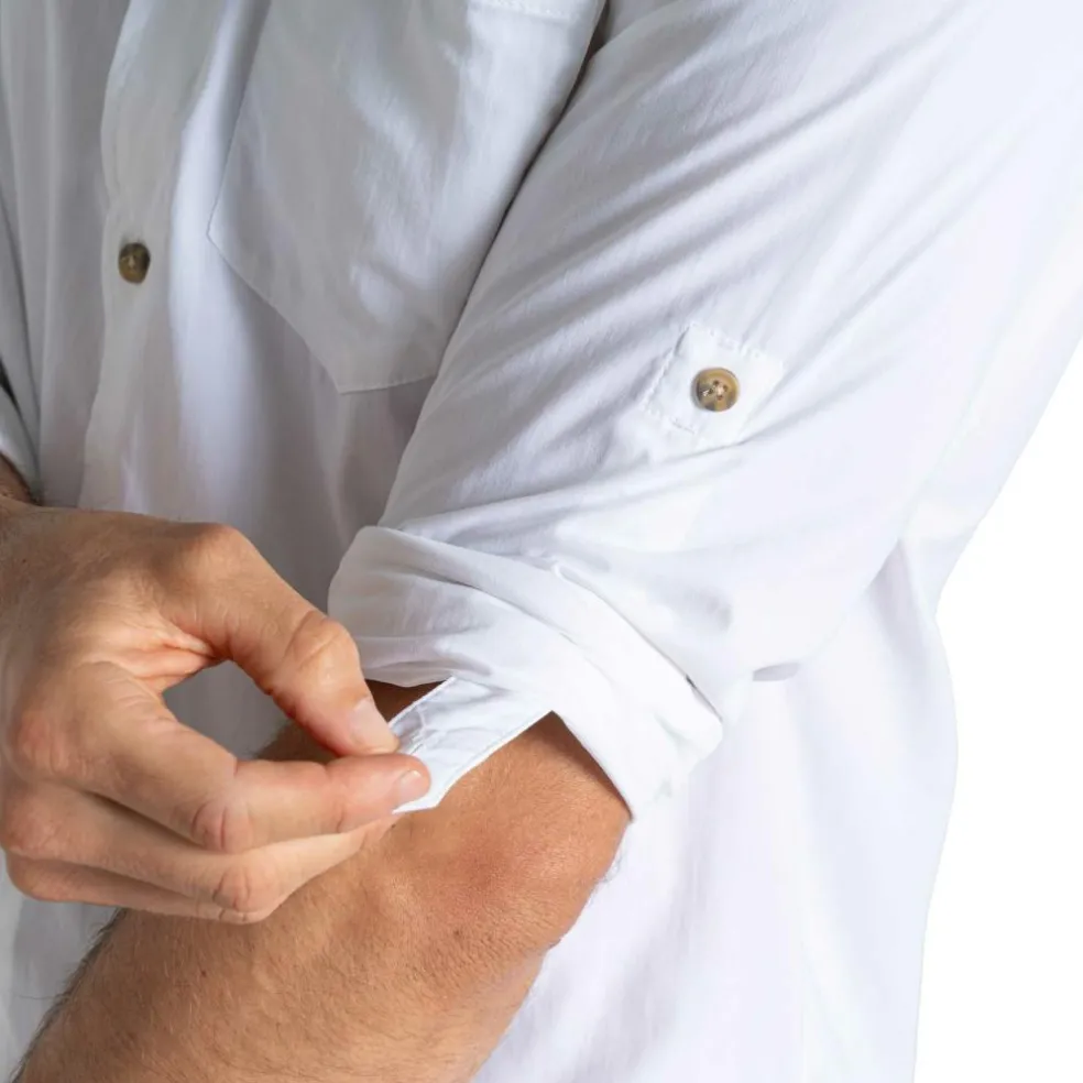 Craghoppers NosiLife Nuoro II overhemd heren white