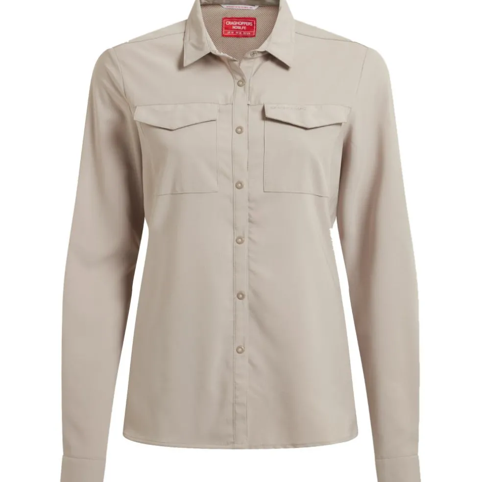 Craghoppers NosiLife Pro III blouse dames soft mushroom