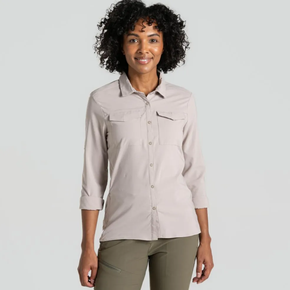Craghoppers NosiLife Pro III blouse dames soft mushroom