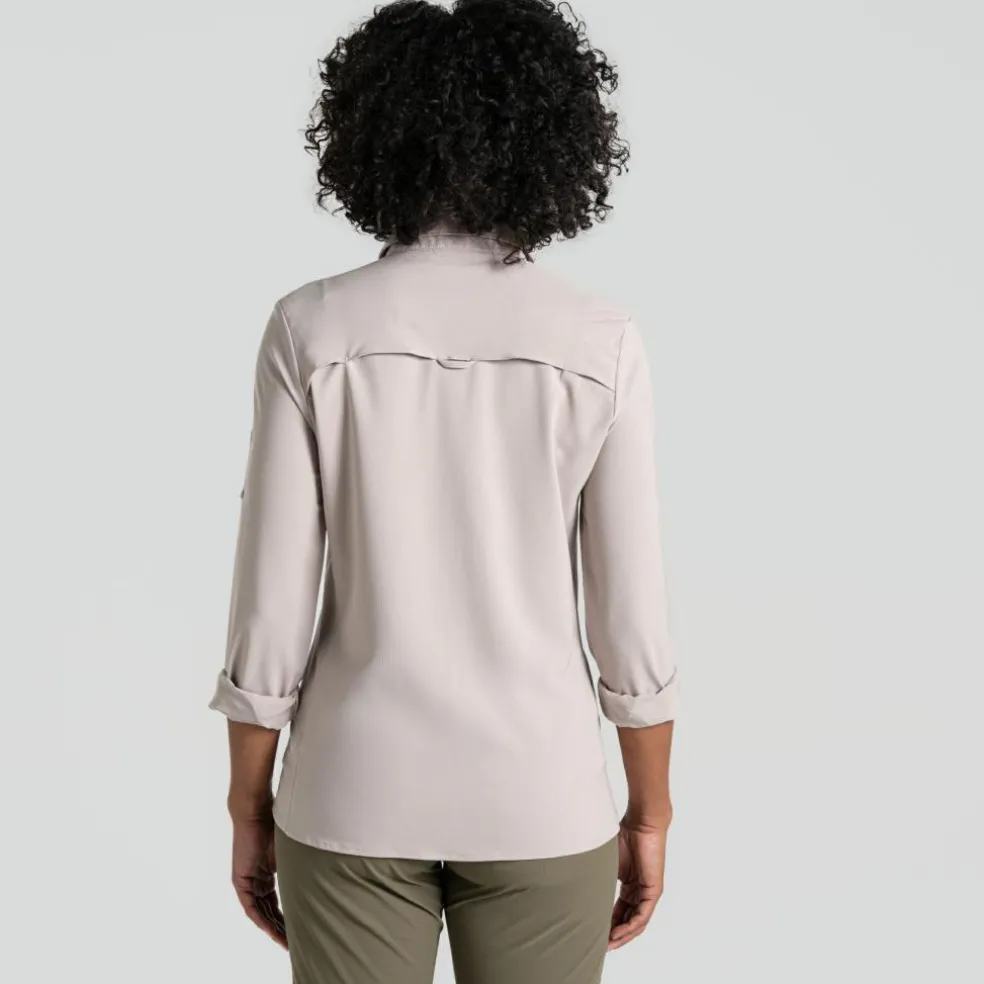 Craghoppers NosiLife Pro III blouse dames soft mushroom