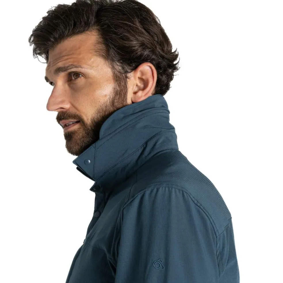 Craghoppers NosiLife Pro V overhemd heren blue stone