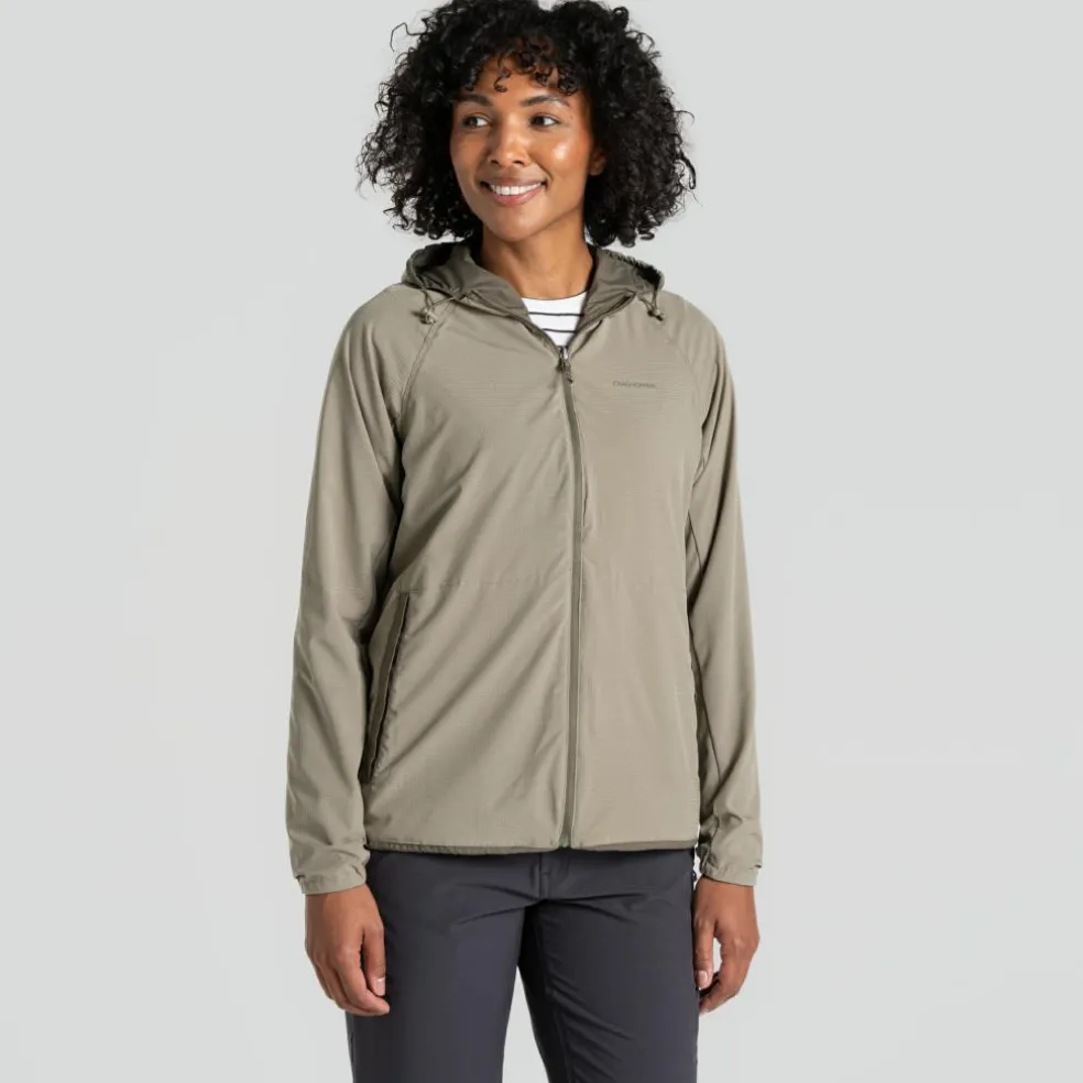 Craghoppers NosiLife Rosa Reversible outdoor jack dames wild olive