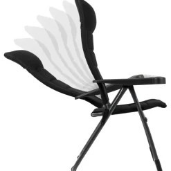 Crespo AP/215 Air-Deluxe campingstoel black