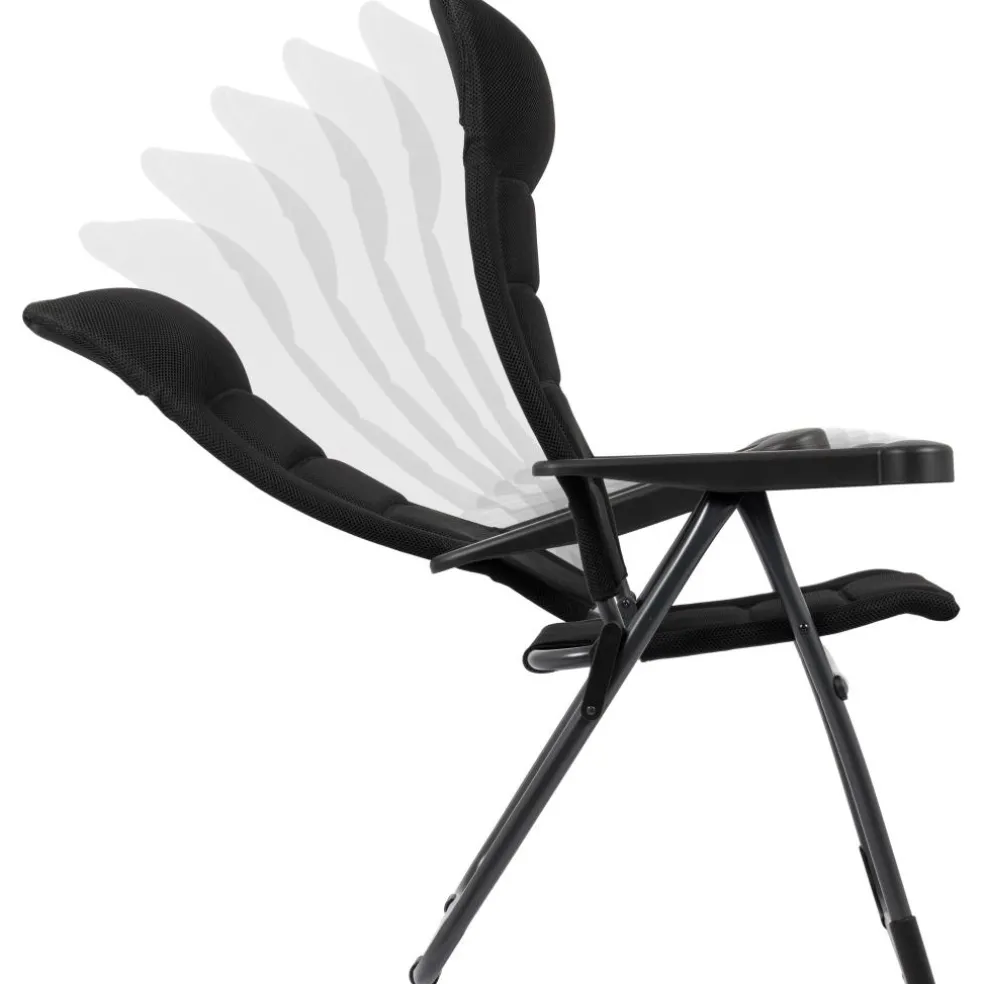 Crespo AP/215 Air-Deluxe campingstoel black