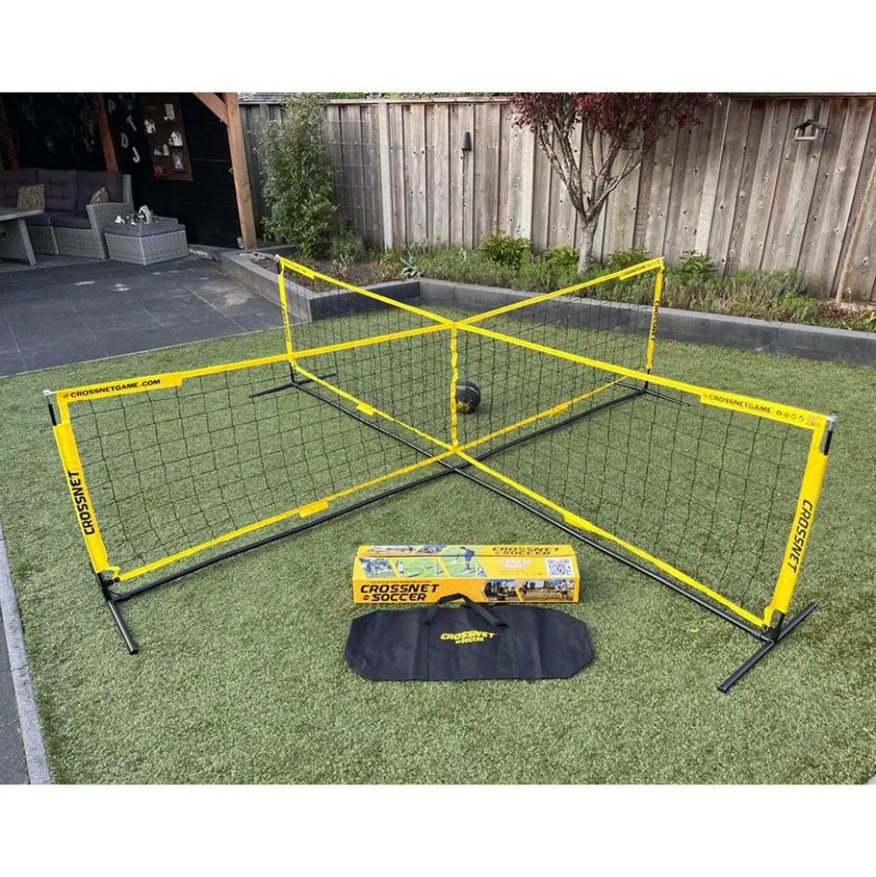 CROSSNET Four Square Soccer spel