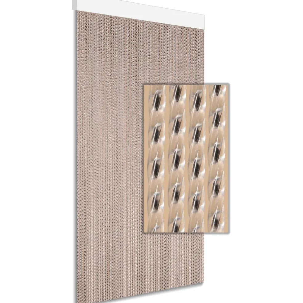 Degor Milan vliegengordijn 195 x 60 cm black