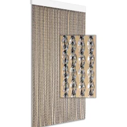 Degor Nola vliegengordijn 195 x 60 cm black