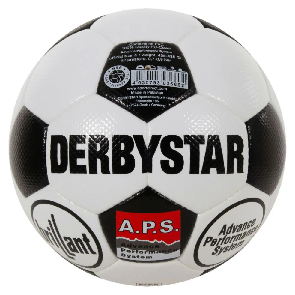 Derbystar Brillant Retro II voetbal white