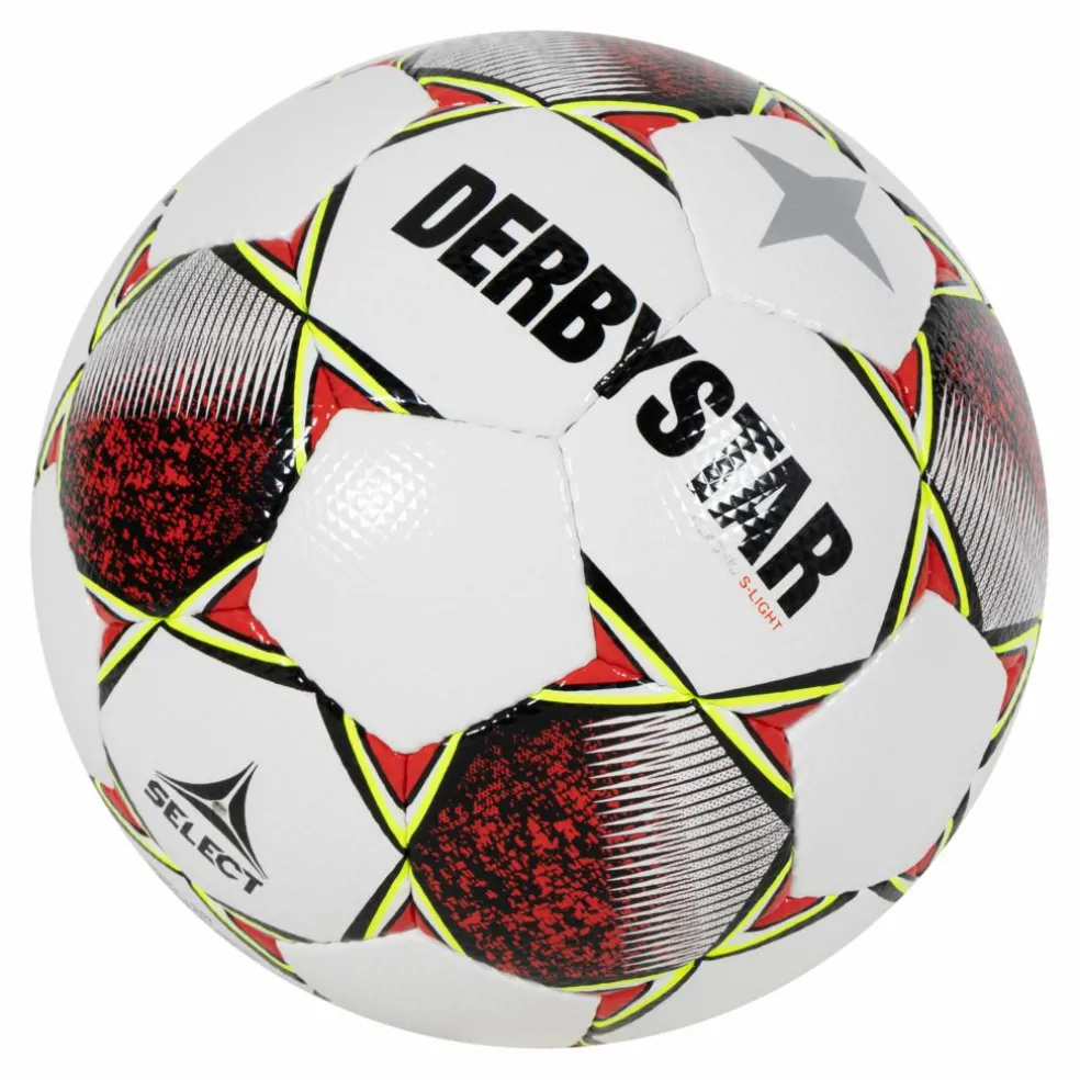 Derbystar Classic S-Light II voetbal white red
