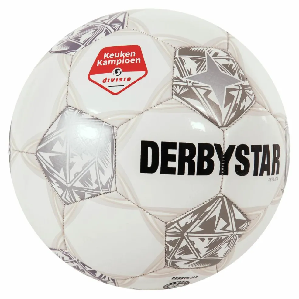 Derbystar Keuken Kampioen Divisie Replica voetbal white 24 - 25