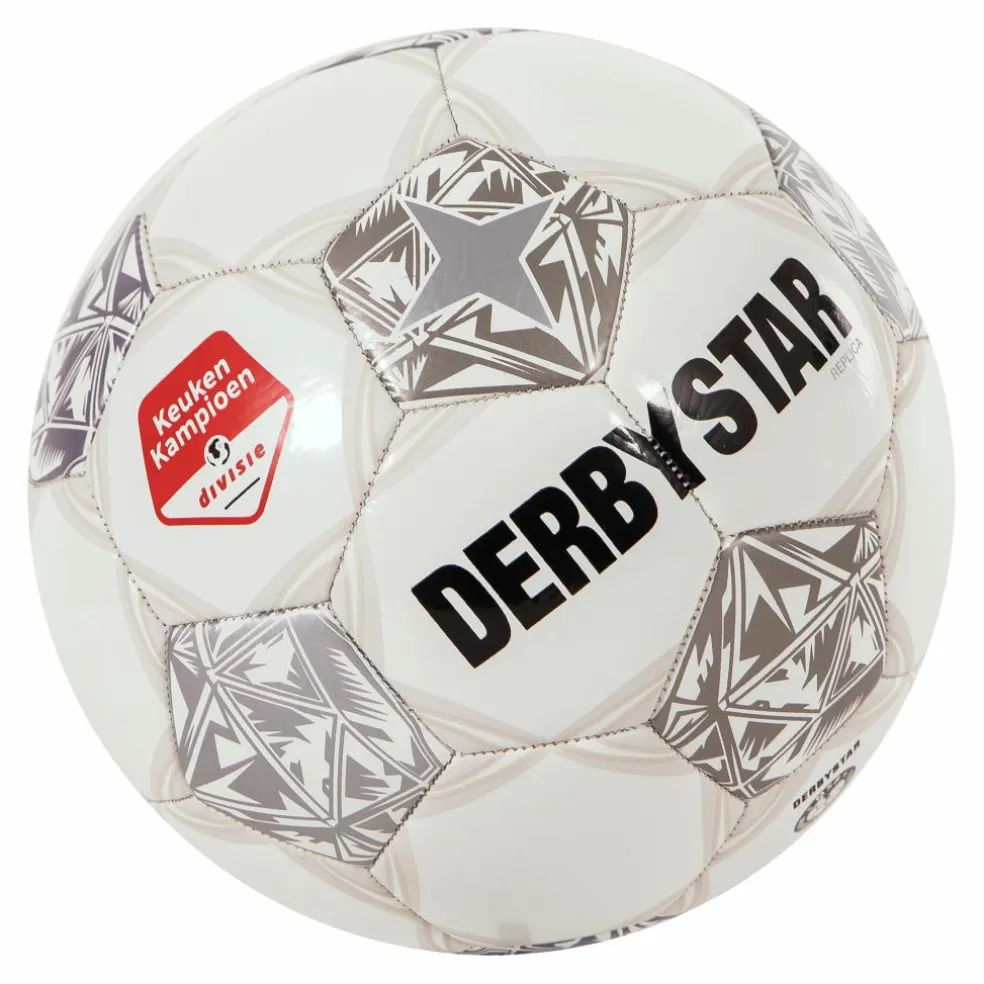 Derbystar Keuken Kampioen Divisie Replica voetbal white 24 - 25