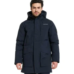 Didriksons Akilles parka outdoor jack heren dark night blue
