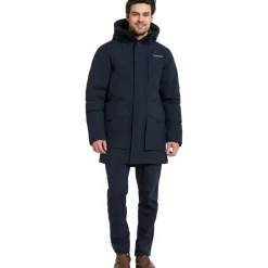 Didriksons Akilles parka outdoor jack heren dark night blue