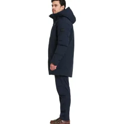 Didriksons Akilles parka outdoor jack heren dark night blue