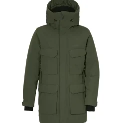 Didriksons Drew parka outdoor jack heren deep green