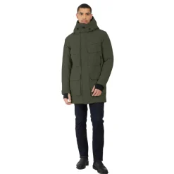 Didriksons Drew parka outdoor jack heren deep green