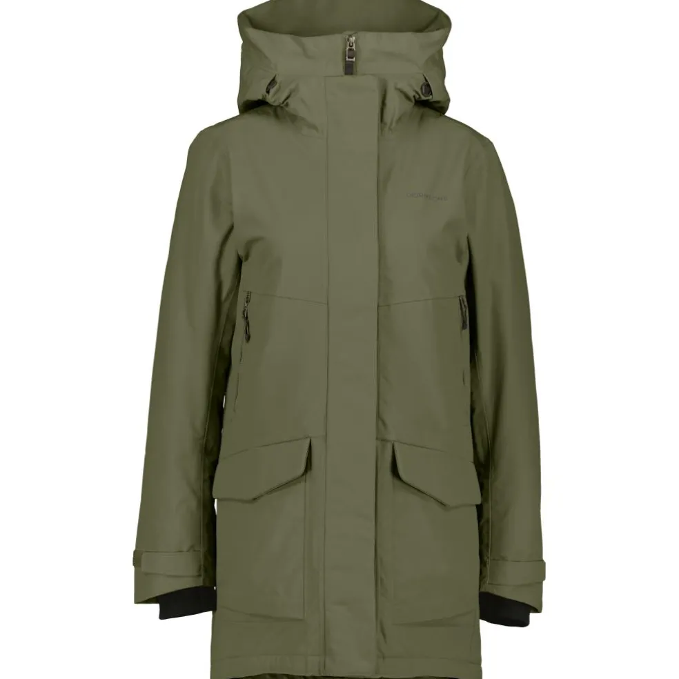 Didriksons Frida winterjas dames deep green
