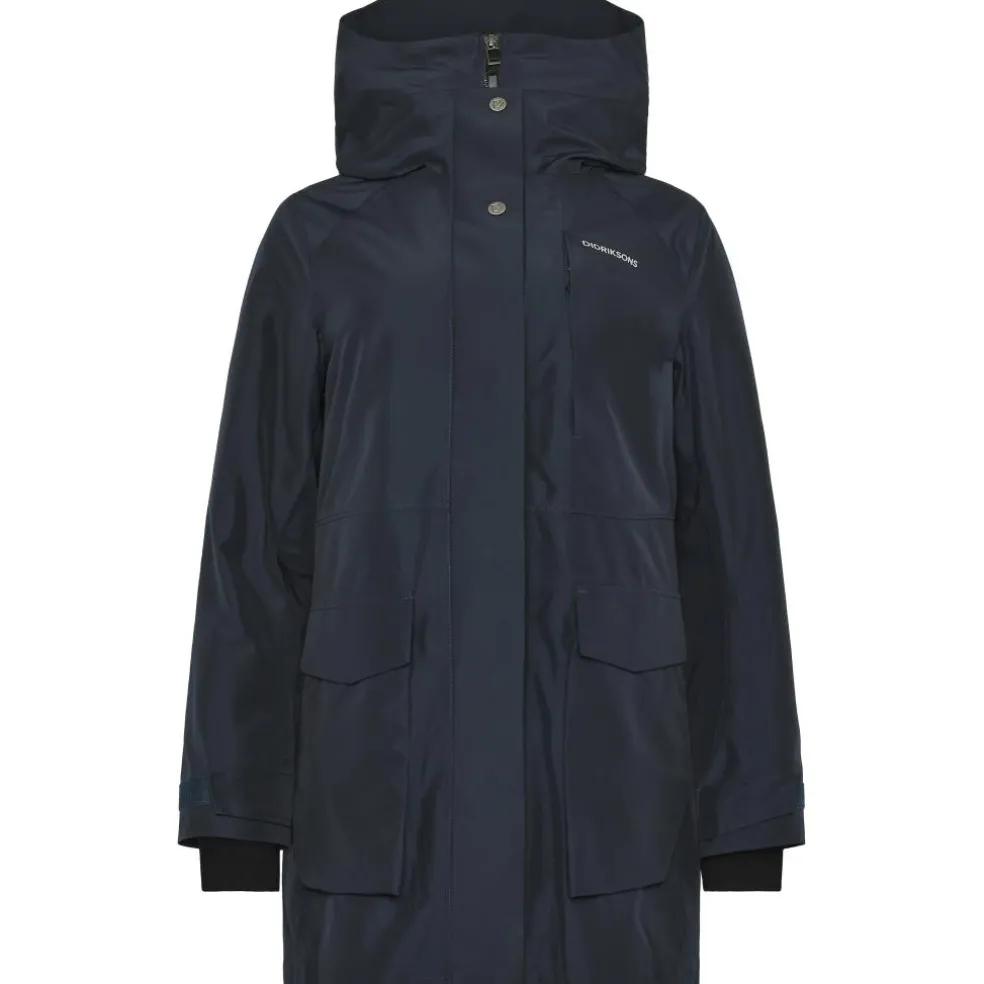 Didriksons Harriet parka outdoor jack dames dark night blue