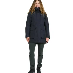 Didriksons Harriet parka outdoor jack dames dark night blue