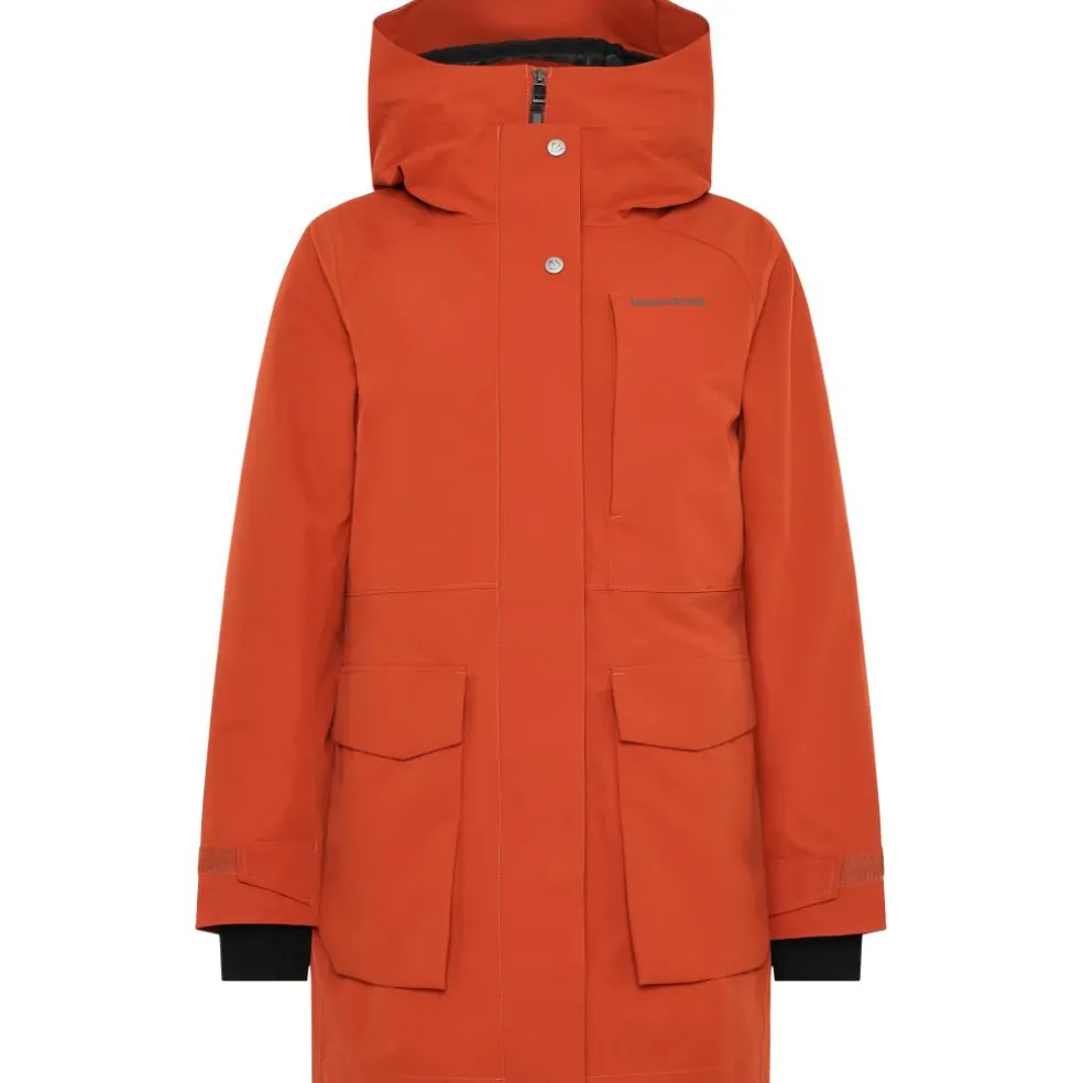 Didriksons Harriet parka outdoor jack dames rust