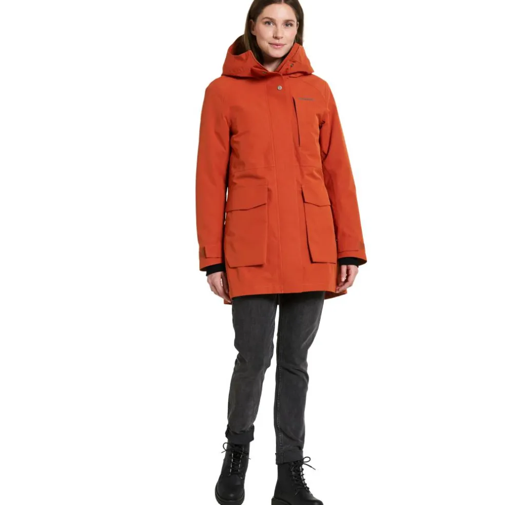 Didriksons Harriet parka outdoor jack dames rust