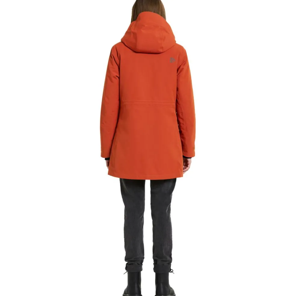 Didriksons Harriet parka outdoor jack dames rust