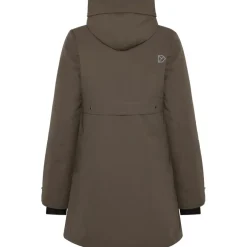 Didriksons Helle parka outdoor jack dames mocha brown