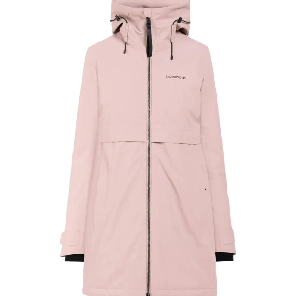 Didriksons Helle parka outdoor jack dames oyster lilac
