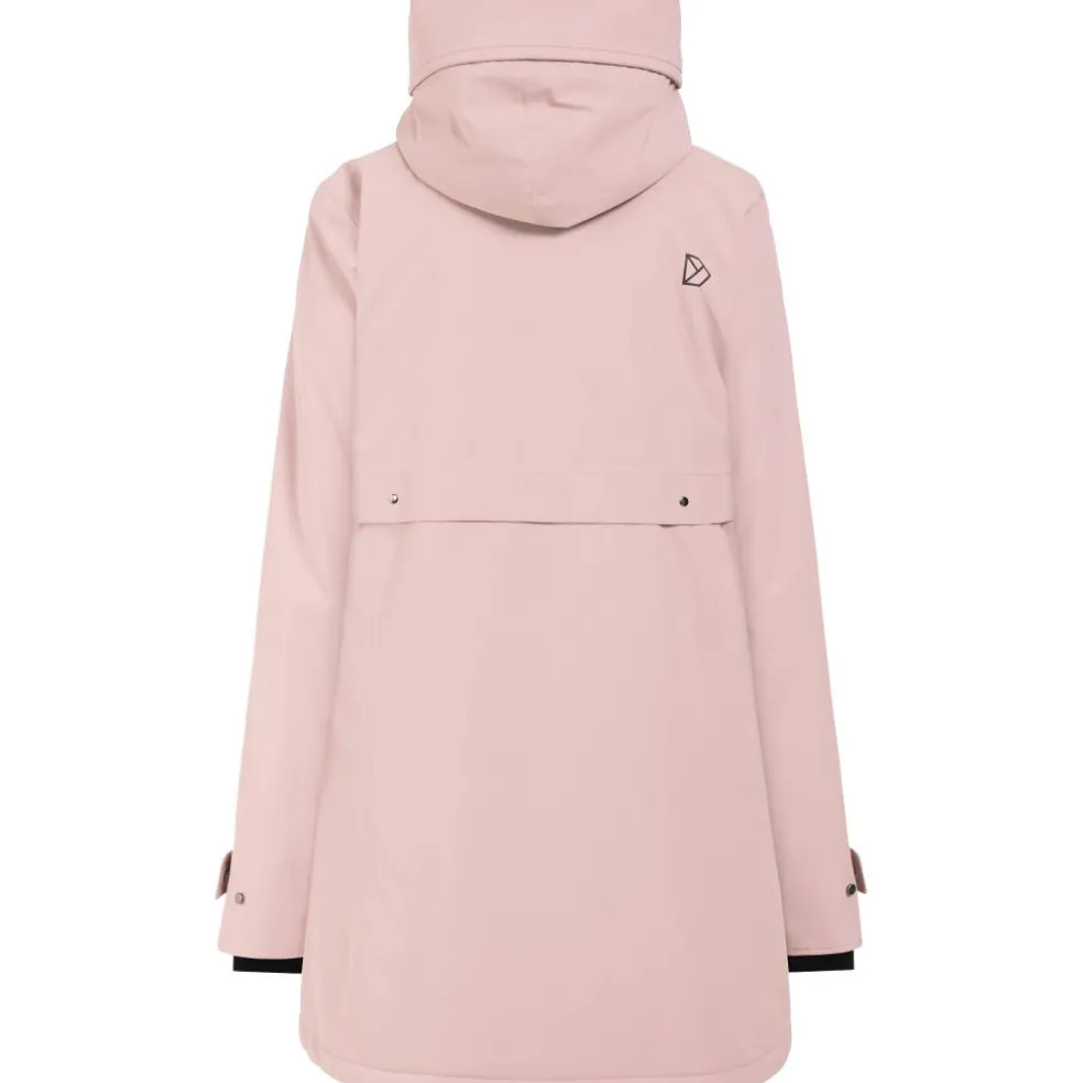 Didriksons Helle parka outdoor jack dames oyster lilac