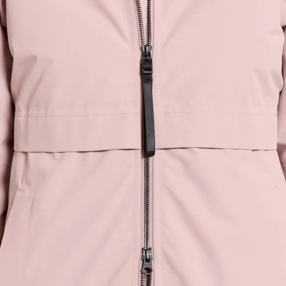 Didriksons Helle parka outdoor jack dames oyster lilac