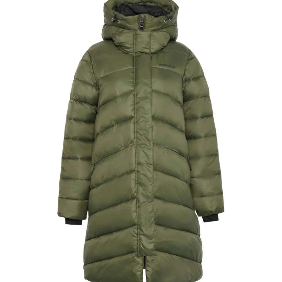Didriksons Marion parka outdoor jack dames deep green