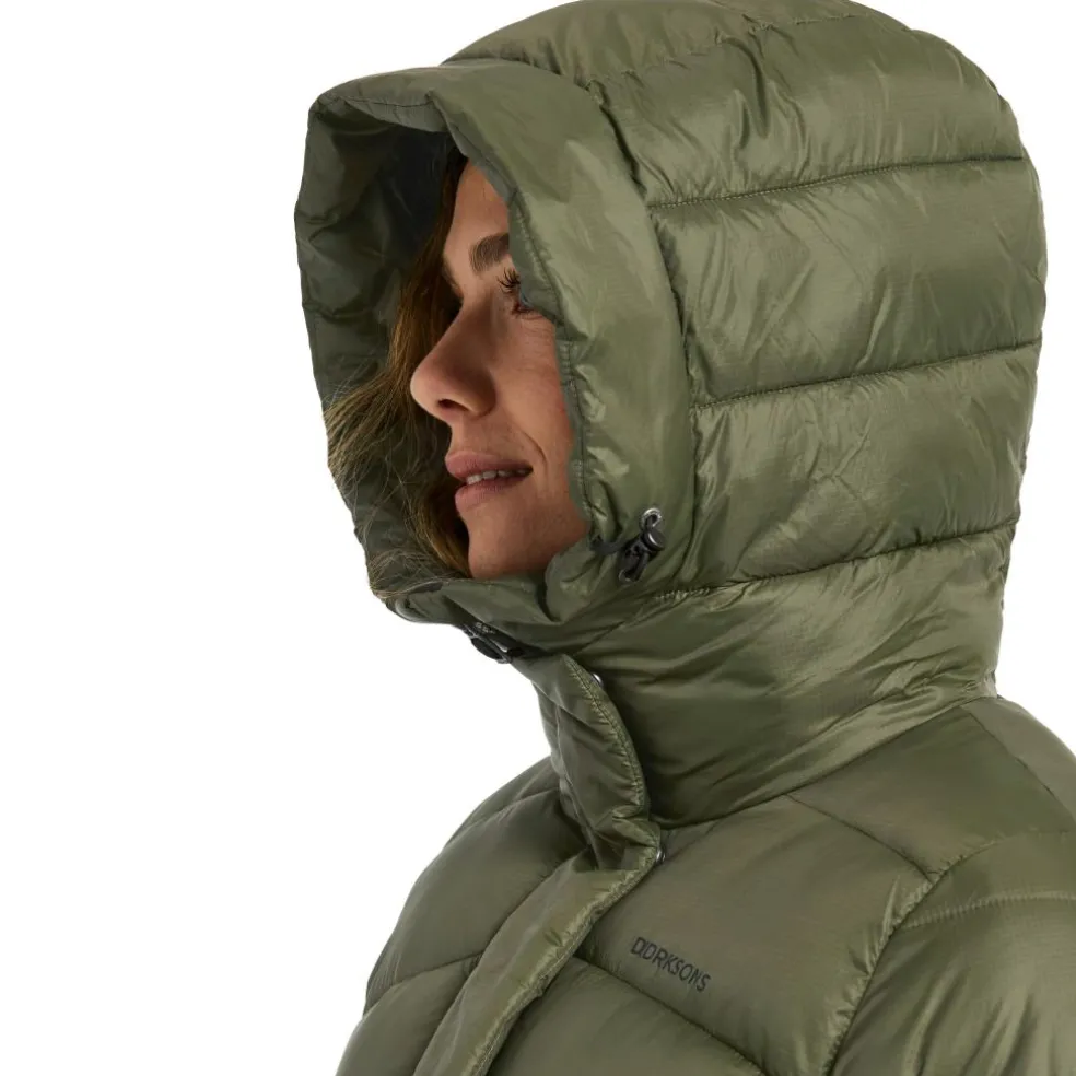 Didriksons Marion parka outdoor jack dames deep green