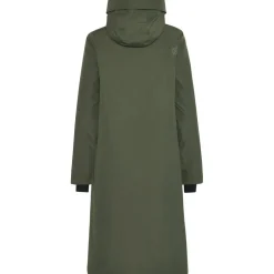 Didriksons Selia parka outdoor jack dames deep green