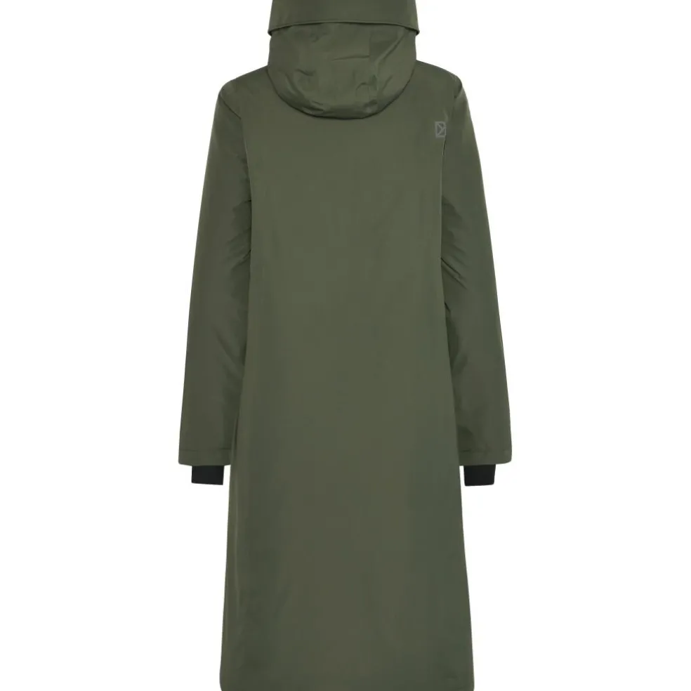 Didriksons Selia parka outdoor jack dames deep green