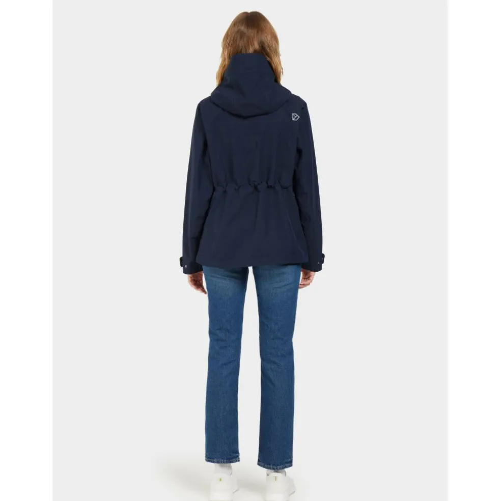 Didriksons Silja outdoor jack dames dark night blue