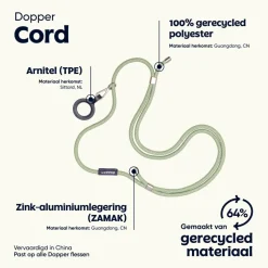 Dopper koord sage green