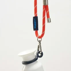 Dopper koord silver red