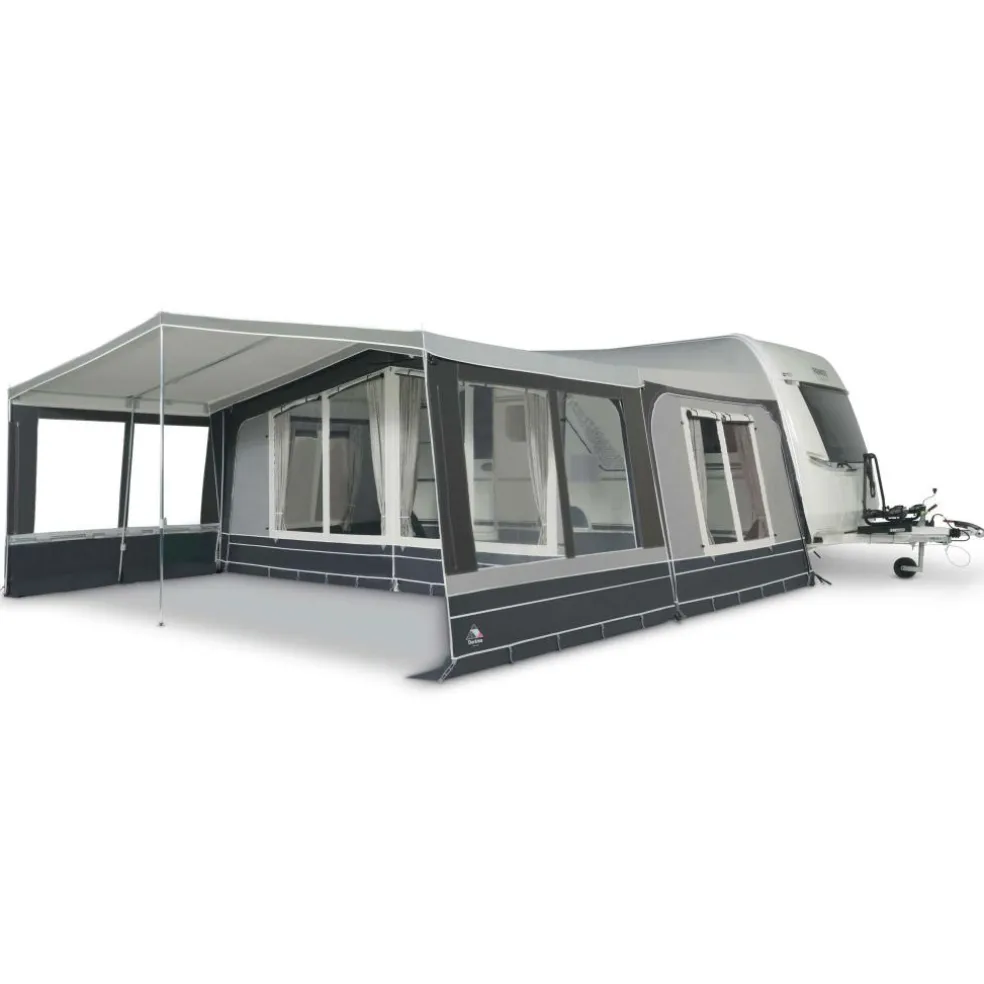 Doréma Diamond Season voortentluifel 25 mm stalen frame antraciet