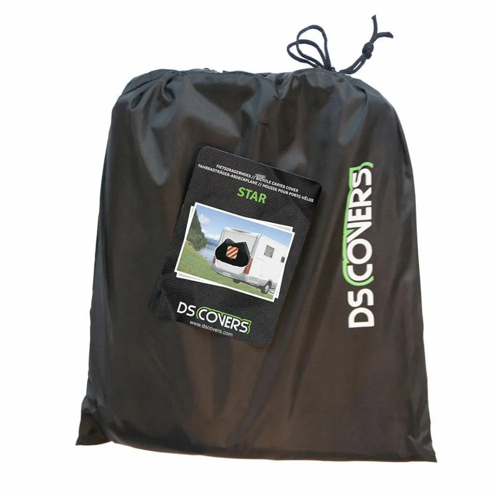 DS Covers Star fietsendragerhoes met insteekhoes voor markeringsbord