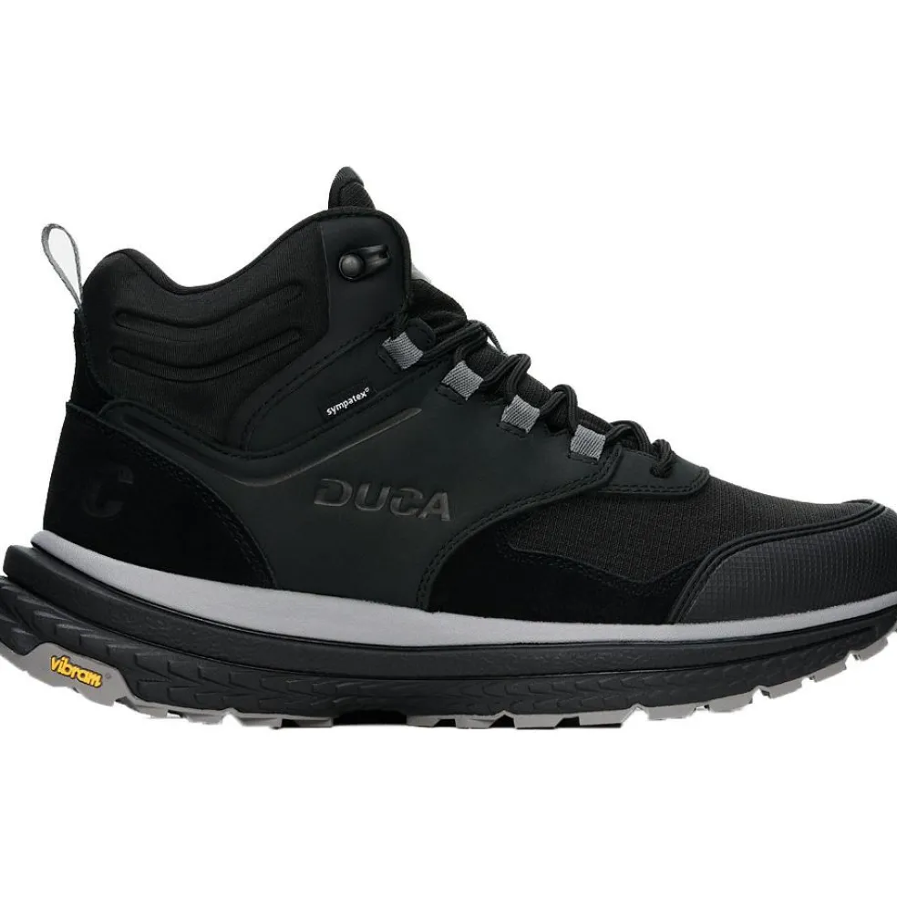 Duca Walking Cosimo Mid WP wandelschoenen heren black cool grey