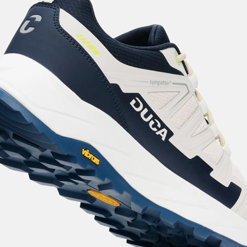 Duca Walking Fortino WP wandelschoenen heren offwhite navy