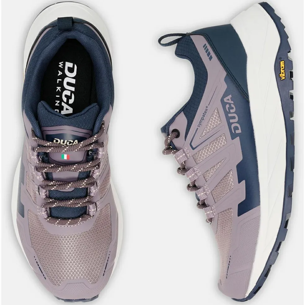 Duca Walking Fortino WP wandelschoenen dames purple navy white