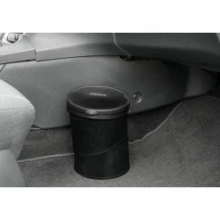 Dunlop Opvouwbare prullenbak 4 liter zwart