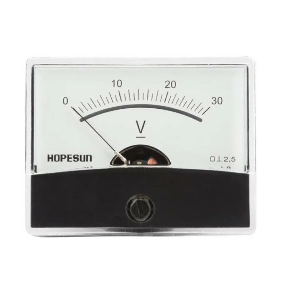 DWS Analoge voltmeter tot 30V