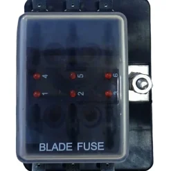 DWS ATO Steekzekeringhouder + 6 leds